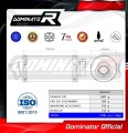 Suzuki GSF 1250 N / S BANDIT 2007 - 2016 EXHAUST Muffler Auspuff Sportauspuff Silencer Muffler Echappement Silencieux Scarico Scarichi Marmitta Escape Wydech Tłumik GP1 BLACK DOMINATOR EXHAUST SYSTEM 4