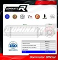 Aprilia Tuareg 660 2021 - 2022 EXHAUST Collector Manifold Full System Muffler Auspuff Sportauspuff Silencer Echappement Silencieux Scarico Scarichi Escape Wydech Tłumik HP7 BLACK Dominator Exhaust System 5