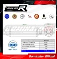 complete exhaust system with muffler DOMINATOR Full System titanium HP7 fits to Benelli TRK 502 X 2018  2021 6
