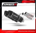 exhaust muffler DOMINATOR homologated road legal HP1 BLACK fits to Kawasaki Z1000 2010  2013 2