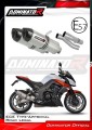 exhaust muffler DOMINATOR homologated road legal HP1 fits to Z1000 2014  2016 3
