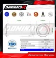 Kawasaki Z1000 2017 - 2020 Full Exhaust System Muffler Auspuff Sportauspuff Silencer Echappement Silencieux Scarico Scarichi Escape Collector Manifold Wydech Tłumik GPS DOMINATOR 5