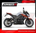 exhaust muffler DOMINATOR HP1 BLACK fits to Kawasaki Z1000 2014  2016 4