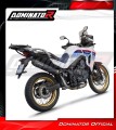 wydech tłumik DOMINATOR MX2 CZARNY pasujący do motocykla Honda XL 750 TRANSALP 2023  3