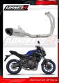 kompletny układ wydechowy z tłumikiem DOMINATOR Full System Tytanowy HP8 pasujący do motocykla Yamaha XSR 700 2015 - 2020