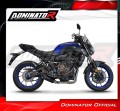 kompletny układ wydechowy z tłumikiem DOMINATOR Full System HP8 CZARNY pasujący do motocykla Yamaha XSR 700 2015 - 2020 4