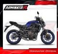 système d’échappement complet avec silencieux DOMINATOR Full System titane HP8 compatible avec la moto Yamaha MT 07 TRACER 2016  2019 4