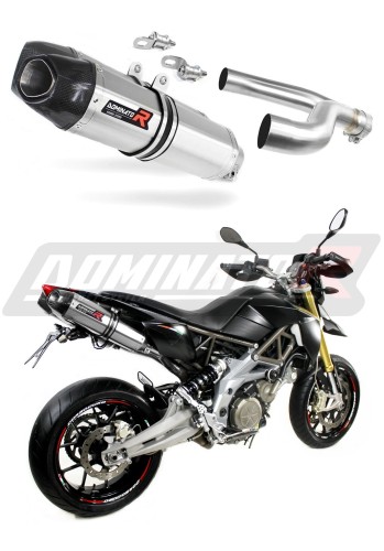 SMV 750 DORSODURO Exhaust Aprilia Muffler Auspuff Sportauspuff Silencer Echappement Silencieux Scarico Scarichi Escape Carbon Tip HP1 2008 - 2016 Dominator  x