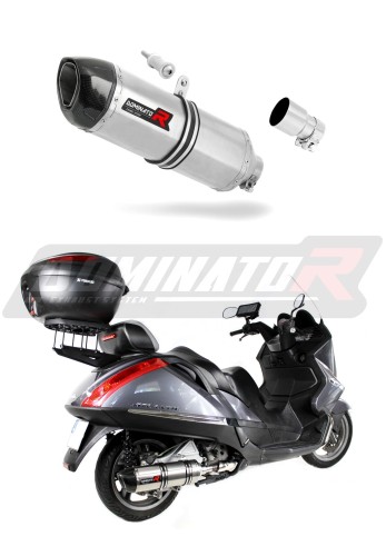 échappement silencieux DOMINATOR HP1 compatible avec la moto Aprilia Atlantic 500 Sprint  5