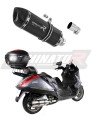 échappement silencieux DOMINATOR HP1 noir compatible avec la moto Aprilia Atlantic 500 Sprint  3