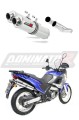 échappement silencieux DOMINATOR rond compatible avec la moto Aprilia Pegaso 650 2001  2004 5