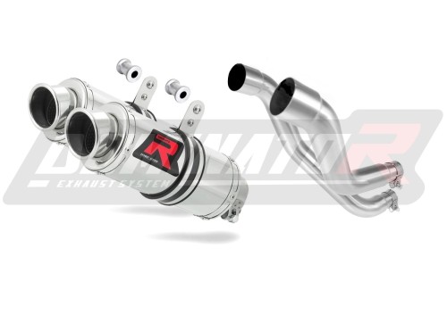 wydech tłumik DOMINATOR GP1 pasujący do motocykla Aprilia Pegaso 650 Factory 2007 - 2010 3