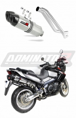 ETV 1000 Caponord Exhaust Aprilia Muffler Auspuff Sportauspuff Silencer Echappement Silencieux Scarico Scarichi Escape Carbon Tip HP1 2005 - 2007 Dominator  x