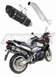 Aprilia ETV 1000 Caponord 2005 - 2007 Pot d'échappement Silencieux HP1 NOIR + dB killer medium