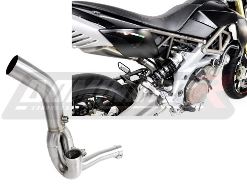SMV 750 Dorsoduro Exhaust Aprilia Cat Eliminator Catalyst Catalytic Converter Linkpipe Decat Downpipe 2008 - 2016 DOMINATOR  x