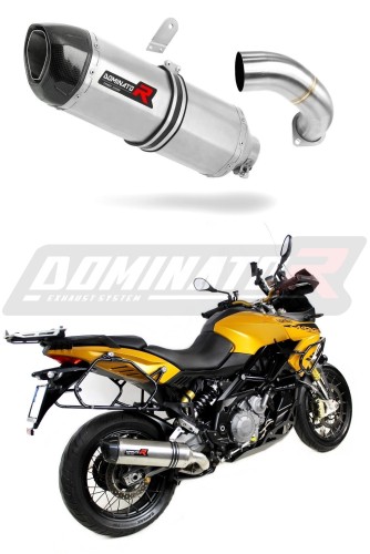 échappement silencieux DOMINATOR HP1 compatible avec la moto Aprilia ETV 1200 Caponord 2013  2016 5