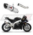 échappement silencieux DOMINATOR HP1 compatible avec la moto Aprilia RSV 4 R APRC Factory 2011  2015 6