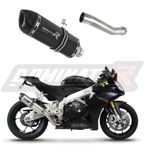 Aprilia RSV 4 R APRC Factory 2011 - 2015 Pot d'échappement Silencieux HP1 NOIR + dB killer medium