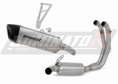 système d’échappement complet avec silencieux DOMINATOR Full System titane HP6 compatible avec la moto Aprilia Tuono 660 2021  2024 3
