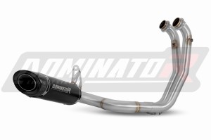 Aprilia Tuono 660 2021 - 2024 Ligne complète d'échappement Collecteur Silencieux HP8 NOIR + dB killer medium