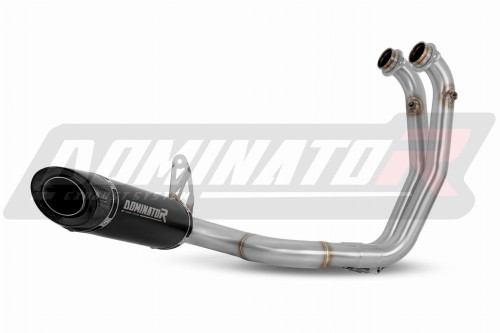 système d’échappement complet avec silencieux DOMINATOR Full System HP8 noir compatible avec la moto Aprilia Tuono 660 2021  2024 3
