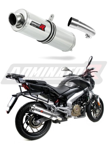échappement silencieux DOMINATOR rond compatible avec la moto Bajaj Dominar 400 2016  2018 5