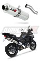 échappement silencieux DOMINATOR rond compatible avec la moto Benelli TRK 502 X 2018  2021 6