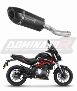 Benelli BN 302 S 2016 - 2020 Pot d'échappement Silencieux HP5 NOIR + dB killer medium
