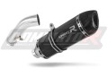 échappement silencieux DOMINATOR HP1 noir compatible avec la moto BMW R1200R 2006  2009 2