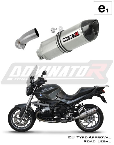 exhaust muffler DOMINATOR homologated road legal HP1 fits to BMW R1200R 2010  2014 6