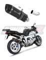 échappement silencieux DOMINATOR HP1 noir compatible avec la moto BMW K1200R 2005  2009 6