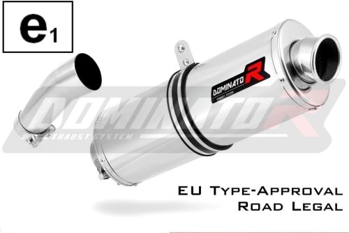 F800GS Exhaust BMW Homologated EC Type approval  Street legal Approval Certificate Muffler Auspuff Sportauspuff Silencer Echappement Silencieux Scarico Scarichi Escape Wydech Tłumik OVAL 2008 - 2017 Dominator x