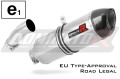 F800R Exhaust BMW Homologated EC Type approval  Street legal Approval Certificate Muffler Auspuff Sportauspuff Silencer Echappement Silencieux Scarico Scarichi Escape Wydech Tłumik HP1 2009 - 2019 Dominator x
