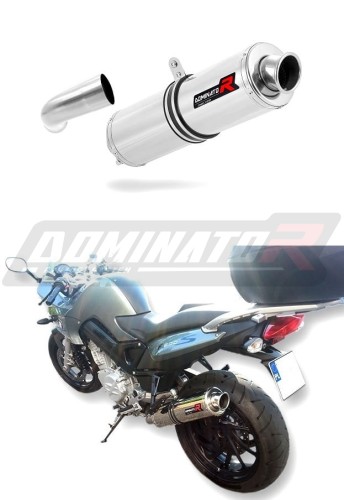 échappement silencieux DOMINATOR rond compatible avec la moto BMW F800S 2006  2012 3
