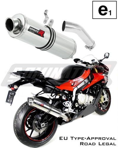 wydech tłumik DOMINATOR Homologowany ROUND pasujący do motocykla S1000RR 2015 - 2016 5