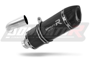 BMW F800ST 2006 - 2012 Pot d'échappement Silencieux HP1 NOIR + dB killer medium