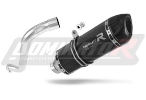 BMW F650 FUNDURO Pot d'échappement Silencieux HP1 NOIR + dB killer medium