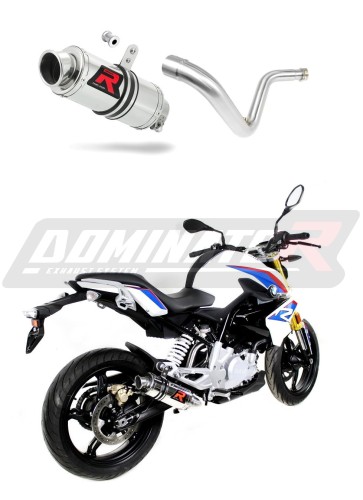 exhaust muffler DOMINATOR GP1 fits to BMW G310R 2016  2022 5