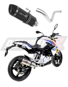 BMW G310R 2016 - 2022 Pot d'échappement Silencieux HP1 NOIR + dB killer medium