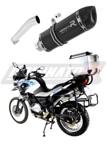 BMW G650 GS 2011 - 2018 Pot d'échappement Silencieux HP1 NOIR + dB killer medium