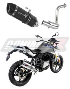 BMW G310GS 2016 - 2024 Pot d'échappement Silencieux HP1 NOIR + dB killer medium