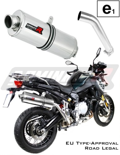 échappement silencieux DOMINATOR homologué ovale compatible avec la moto F850GS 2016  2020 5