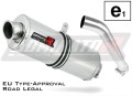 échappement silencieux DOMINATOR homologué ovale compatible avec la moto F750GS 2016  2020 3