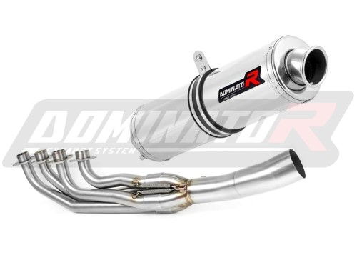 complete exhaust system with muffler DOMINATOR Full System ROUND fits to BMW K1200RS 2001  2003 3