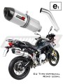 wydech tłumik DOMINATOR Homologowany HP1 pasujący do motocykla F850GS Adventure 2016 - 2020 5