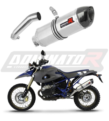HP2 Enduro EXHAUST BMW Muffler Auspuff Sportauspuff Silencer Echappement Silencieux Scarico Scarichi Escape Wydech Tłumik Carbon End Cap HP1 2004 - 2007 Dominator x