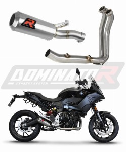 BMW F900XR 2020 - 2026 Ligne complète d'échappement Collecteur Silencieux GP + dB killer medium