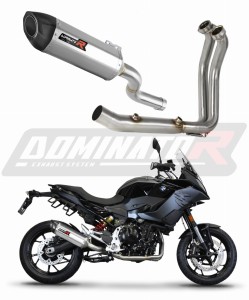 BMW F900XR 2020 - 2026 Ligne complète d'échappement Collecteur Silencieux HP5 + dB killer medium