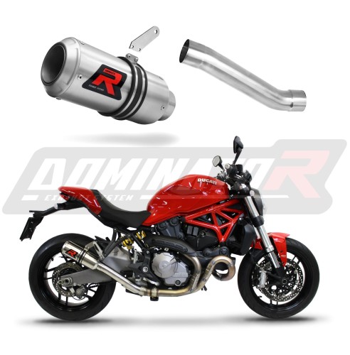 échappement silencieux DOMINATOR GP compatible avec la moto Ducati MONSTER 821 2018  2021 6