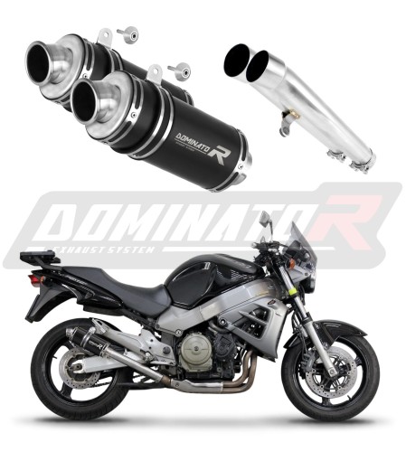 échappement silencieux DOMINATOR GP1 noir compatible avec la moto Honda CB 1100 X11  6
